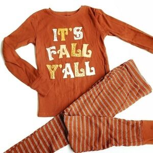 Fall Y'all Pajamas 8 Medium Old Navy